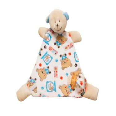 Imagem de Naninha Cheirinho De Bichinho Com Guizo Porta Chupeta - Happy Baby, Ur