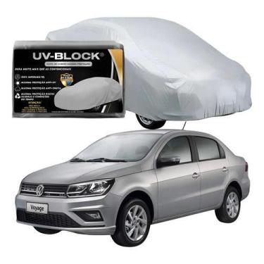 Imagem de Capa Cobrir Carro Voyage Lona Impermeável Sol Chuva Uv Block - UV-BLOC