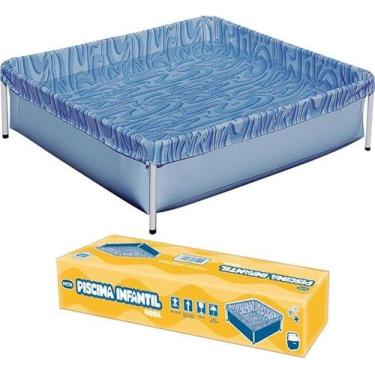 Imagem de Piscina Retangular Infantil 400l Mor Portátil Desmontável