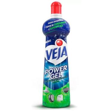 Imagem de Limpador Desengordurante Power Gel Limão Veja 500g