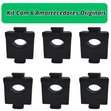 Imagem de Kit com 3 Amortecedores Impacto Para Esteira Movement Lx 160 G3 e Rt 150 250