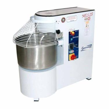 Imagem de Amassadeira Espiral Monofásica 2 Velocidades 25kg MES25 Gastromaq 220V
