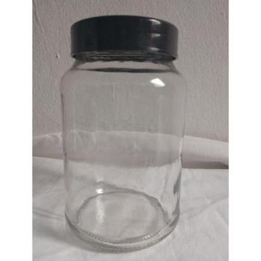 Imagem de 15 Potes De Vidro 600ml - Para conserva compota c/Tampa de plástico pr