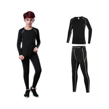 Imagem de Conjuntos De Roupas De Compressão Para Meninos, Roupas Esportivas Quen