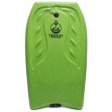 Imagem de Prancha Bodyboard Surf Trident Grande 98x52x06 Praia Piscina Cor:Verde