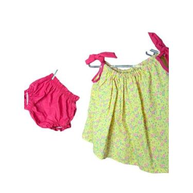 Imagem de Conjunto Bebê Calcinha Bunda Rica Baby Luxo Tapa Fralda - Luxo baby, K