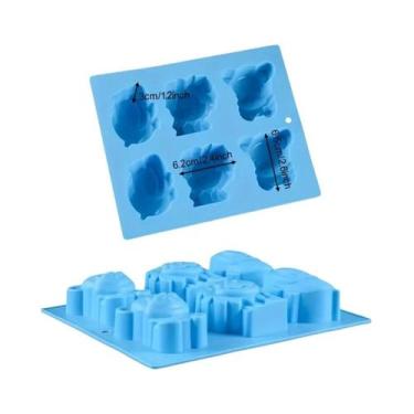 Imagem de Grandes Moldes De Silicone 3D Para Sabonetes Em Formato De Animais, Pr