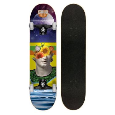 Imagem de Skate Montado Profissional Solo Decks Colagem #1