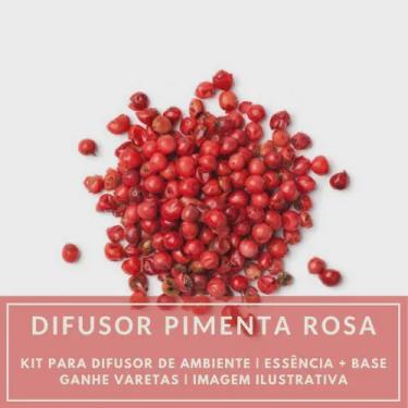 Imagem de Essência Pimenta Rosa + Base Perfume - Ganhe Varetas