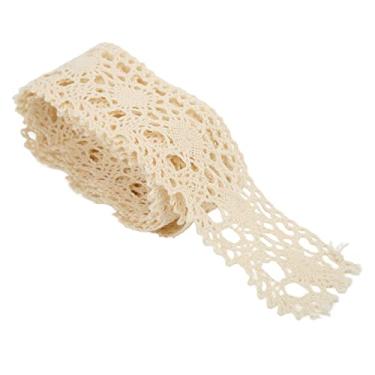 Imagem de Guarnição de renda, fita de renda bonita requintada durável reutilizável para embalagem de presente para decoração de roupas