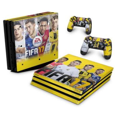 Imagem de Adesivo Compatível Ps4 Pro Skin - Fifa 17 - Pop Arte Skins