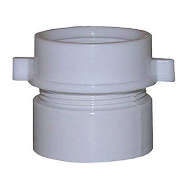 Imagem de LASCO Junta deslizante tubular de plástico branco 03-4253 por adaptador de junta de cola de PVC Schedule 40 03-4253