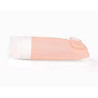 Imagem de Garrafa portátil de silicone de grau alimentício para uso doméstico viagens viagens de negócios Elitzia ET3UQD (orange)
