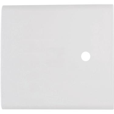 Imagem de Placa com 1 Furo 4x4 9,5 mm Tramontina Liz Branca Tramontina