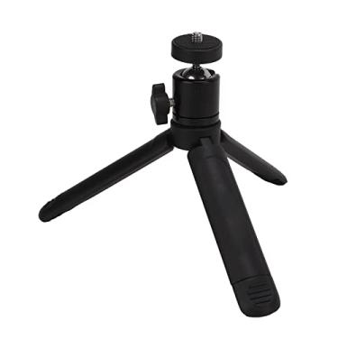 Imagem de Tripé de mesa, mini tripé de câmera de telefone portátil, suporte de mini câmera retrátil de 2 seções, tripés de viagem de mesa, para suporte de câmera de telefone