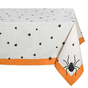 Imagem de DII Toalha de mesa Halloween Black Stars Tabletop Collection, 132 x 132 cm