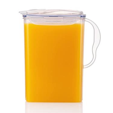 Imagem de Jarra LockNlock Aqua Fridge Door, com alça, sem BPA, 3 litros, transparente