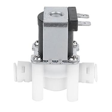 Imagem de Válvula solenóide de entrada de água DC12V Válvula solenóide elétrica de aço inoxidável Válvula de entrada normalmente fechada Válvula de entrada de ar de água Interruptor de fluxo de entrada de ar para aquecedores solares de água