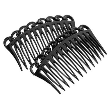 Imagem de Pente de cabelo filigrana France Luxe, pequeno, Preto, One Size