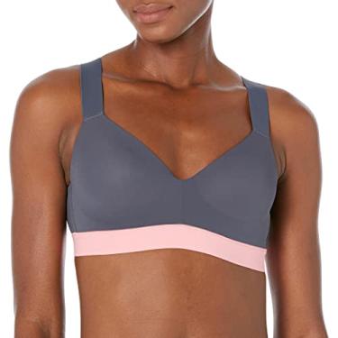 Imagem de Natori Feminino dinâmico: sutiã esportivo Conv Cont, Cinza-marinho/concha, 32C