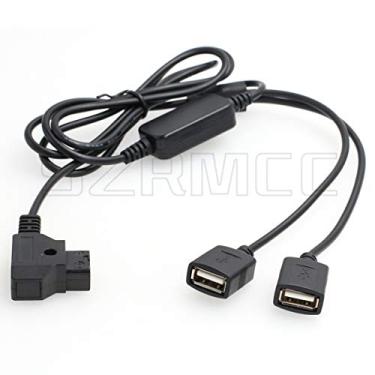 Imagem de SZRMCC D-Tap para cabo de alimentação de conversão USB duplo 5V 2A para celular iPad ou dispositivo Pad