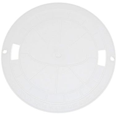 Imagem de TANILES Tampa exata da tampa do deck do escumadeira para piscina Hayward SPX1070C SP1070C Substituição direta da tampa para modelos de cobertura de escumadeira de piscina Hayward SP1070, SP1071 e SP10712S (1 peça branca)