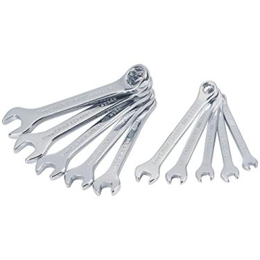 Imagem de CRAFTSMAN Conjunto de chave inglesa, combinação MM e SAE, 10 peças (CMMT42339)