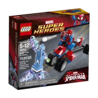 Imagem de LEGO Super Heroes - 76014 - Spider Trike Contra Electro
