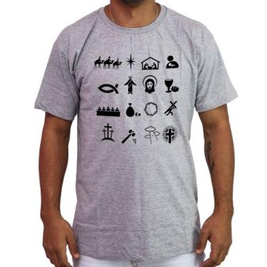 Imagem de Camiseta Camisa Masculina Evangélica Promessa - 100% Algodão - Atelier
