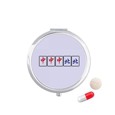 Imagem de Caixa de comprimidos Grand Three Chiefs Mahjong para guardar remédios