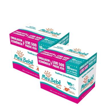 Imagem de Toalha Higiênica Umedecida Meu Bebe Ultra Leve 1000 PG 900