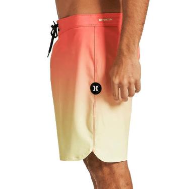 Imagem de Bermuda Hurley Água Phantom Block Party 18" / Laranja-Masculino