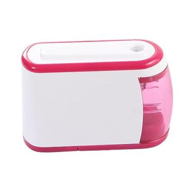 Imagem de dalisp Apontador de lápis elétrico portátil Afiação rápida automática Alimentado por bateria Uso seguro e durável r Escritório em casa Sala de aula Escola Anúncio