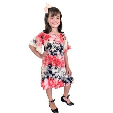 Imagem de Vestido tie dye red