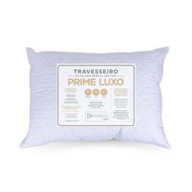 Imagem de American-Home Travesseiro Prime Luxo Fibra Percal Tecido Matelado Algodão 70x50 cm