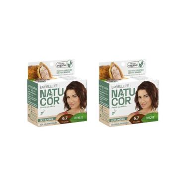 Imagem de Coloraçao Natucor 6.7 Chocolate-Kit C/2Un