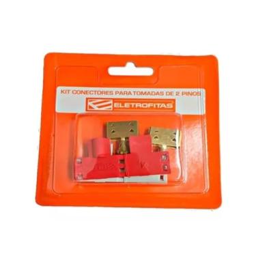 Imagem de Kit Conectores Para Eletrofita 2 Pistas 20a Original