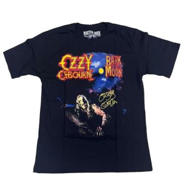 Imagem de Camiseta Ozzy Osbourne Bark Moon Banda De Rock Blusa Adulto Unissex Mr