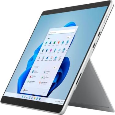 Imagem de Microsoft Tablet comercial Surface PRO-8 (EBX-00003) Tela sensível ao toque de 13 polegadas Pixelsense (2880 x 1920) i5-1145G7 8GB RAM 512GB SSD Windows 10 Professional Platinum