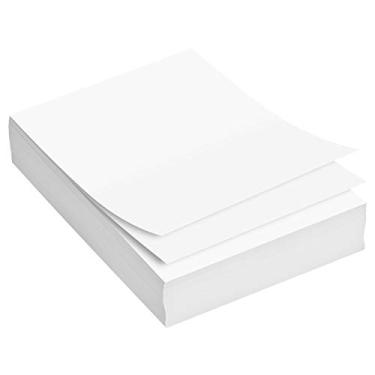 Imagem de Papel branco brilhante premium A4 – Ótimo para cópia, impressão, escrita | 210 x 297 mm (8,27" x 11,69") | 24 lb Bond / 60 lb Texto (90 gsm) | 250 folhas por pacote