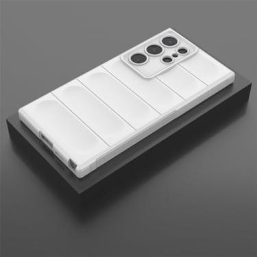 Imagem de Capa de telefone de silicone para Samsung S24 S23 Ultra Plus S22 S21 FE Note 20 Ultra A73 A54 A53 A52 A13 5G Armor Matte Soft Cases Capa, Branca, Para Samsung S21Ultra