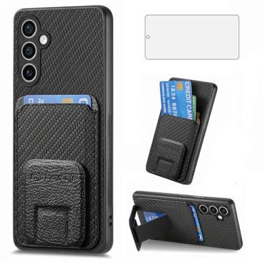 Imagem de Asuwish Capa de celular para Samsung Galaxy S23 Plus S23+ 5G capa carteira com protetor de tela fina e suporte para cartão acessórios para celular S23plus 23S + S 23 23+ SM-S916U 16.8 cm feminino