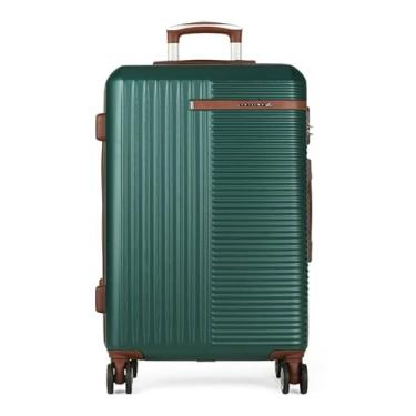 Imagem de Mala Media Luxcel Polo King Cairo Verde Mf10339pk