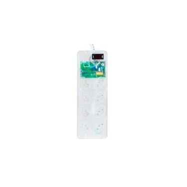 Imagem de Filtro de Linha + DPS iClamper Energia 8, 8 Tomadas, Bivolt, Transparente - 26776