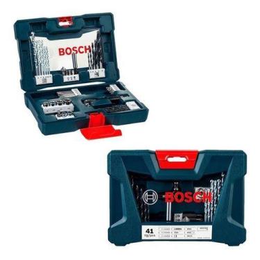 Imagem de Kit De Bits Brocas E Soquetes Bosch V-Line 41 Peças Bosch