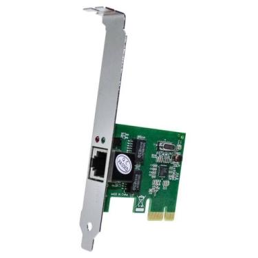 Imagem de Placa De Rede Pci-E 10/100/1000Mbps Pci Express Gigabit - Exbom