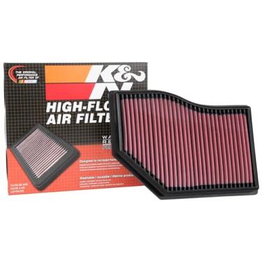 Imagem de K&N Filtro de ar do motor: alto desempenho, premium, lavável, filtro de substituição: Serve para MERCEDES BENZ 2018-2020 (A160d, A180d, A200d, A220d, B160d, B180d, B200d, CLA, GLB), 33-3139