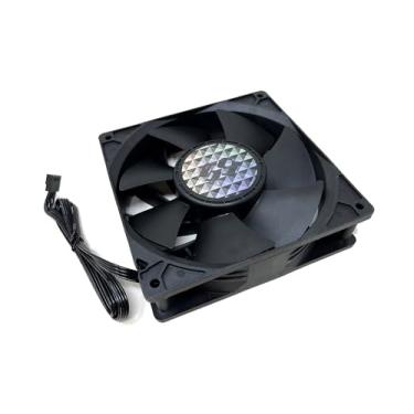 Imagem de Bgears Blaster 140x38 (Versão PWM) refrigeração extrema para jogos PC e máquina de mineração, alta velocidade 5200RPM com fluxo de ar de 308 CFM, 2 rolamentos de esferas projetados para vida prolongada e alto desempenho, 4 fios