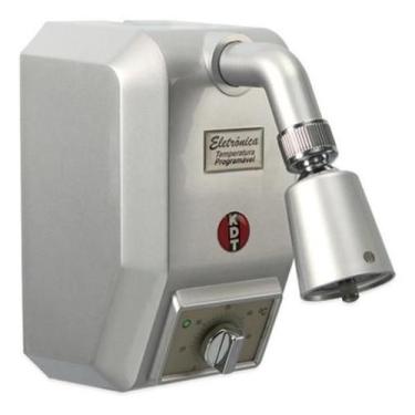 Imagem de Chuveiro Eletronico Hibrido Kdt 220V 8800W Prata - Stoc, 220V