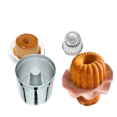 Imagem de Kit 2 Assadeiras Formas de Bolo Confeitaria 1 Forma Suiça + 1 Forma de